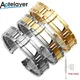 20mm Edelstahl Uhren armband Metall Falt schnalle Uhren armband für Rolex Daytona GMT Submariner