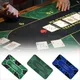 Baize Poker Layouts Tischdecke Texas Hold'em wasserdicht Roulette Casino Stoff Tapis Poker 21 Punkte