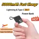 50000mAh Mini Power Bank Super Fast Chargr batteria esterna portatile Powerbank batterie di ricambio