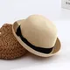 Chapeau de Paille avec Nministériels d Papillon pour Femme et Homme Chapeau de Protection UV pour