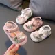 Sandales d'été à semelle souple pour bébés filles chaussures de princesse Bowvétérans t pour bébés