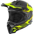 Germot GM 540 Motocross Helmet, black-grey-yellow, Size XL