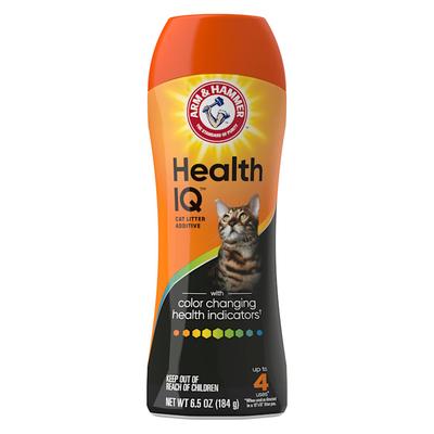 Arm & Hammer with Color Changing Health Indicators, Health IQ Cat Litter Additive, 6.5 oz.