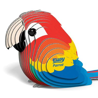 Safari Ltd EUGY Parrot 3D Puzzle Farm Toy