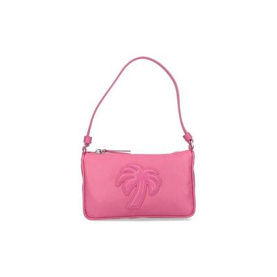 'palm Tree' Pouch - Pink - Palm Angels Shoulder Bags