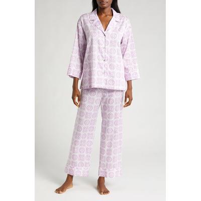 The Getaway Cotton Pajamas - Pink - Natori Nightwear