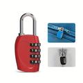 4 Dial Digit Password Lock Combination Suitcase Luggage Metal Code Password Locks Padlock Travel Safe Anti-theft