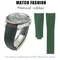Rubber Watchband 20mm 21mm 22mm for Rolex Submariner GMT Explorer Daytona Waterproof Sports 16mm