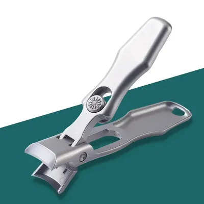 Portable Nail Clippers Ultra Sharp Fingernail Clippers Stainless Steel Toenail Scissors Wide Jaw Opening Anti Splash Manicure