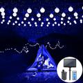 Outdoor-Globus-Lichterkette, Solar/Plug-in-Fernbedienung, 10 m, 20 m, 30 m, 40 m, 50 m, Party, Urlaub, Lichterkette, kreative Lichterkette, Urlaub, 1 Set