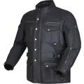 Modeka Matlock Motorrad Wachsjacke Motorrad gewachste Jacke, schwarz, Größe 2XL