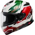 Shoei NXR 2 Capriccio Helm, weiss-rot-grün, Größe M