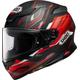 Shoei NXR 2 Capriccio Helm, schwarz-rot, Größe L