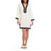 The St. Tropez Long Sleeve Linen Blend Dress