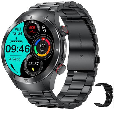 Laser Physiotherapy Blood Glucose Smart Health Watch Fitness Running Watch Bluetooth Temperature Monitoring Pedometer Compatible with Android iOS Women Men IP67 Waterproof