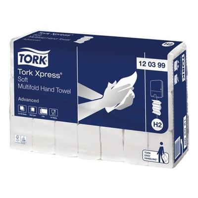 Tork Papierhandtücher »Xpress® Soft Multifold Advanced« für H2 2-lagig weiß I-Falzung weiß, 21.2 cm