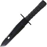 Armory Replicas American Special Ops Military Team Survival Knife Features Wire Cutter Hole and Saw-Back Spine Includes Thermoplastic Handle for Secure Grip