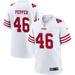 Taybor Pepper Men's Nike White San Francisco 49ers Game Custom Player Jersey