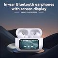 Auricolari wireless Bluetooth 5.4 cuffie sportive ANC con schermata LCD