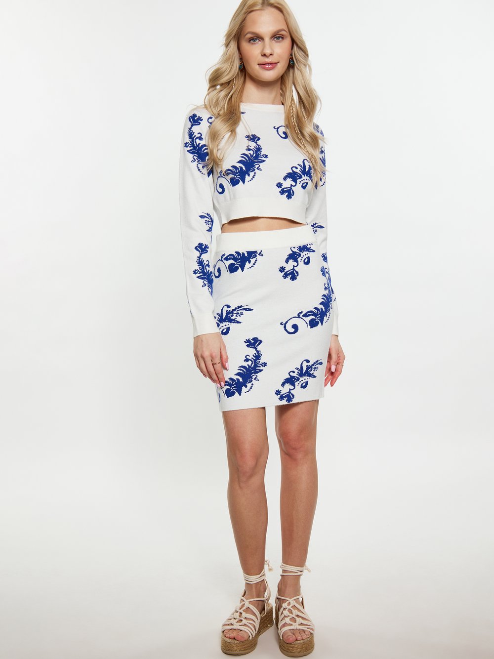 IZIA Rock Damen blau, XS