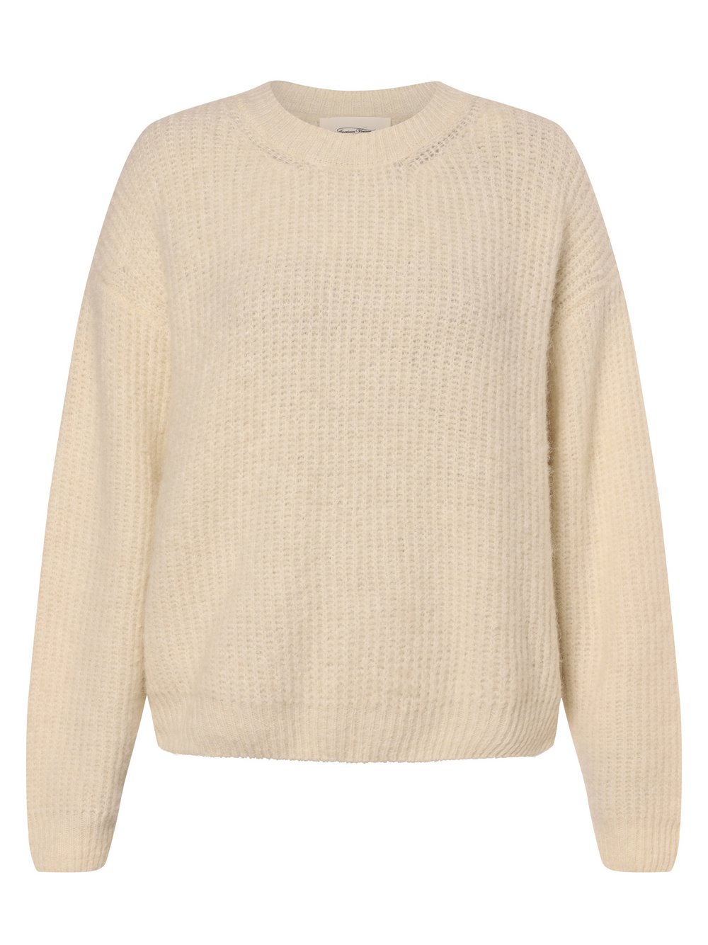 american vintage Pullover mit Alpaka-Anteil Damen ecru, M Image