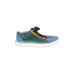 Vans Sneakers: Blue Color Block Shoes - Women's Size 7