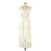 Flying Tomato Casual Dress - Maxi: Ivory Dresses - Women's Size Medium