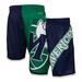 Men's Mitchell & Ness Green Dallas Mavericks Big Face 5.0 Fashion Shorts