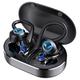 Sports TWS Earphones with Charging Case Q25 (Open-Box Satisfactory) - Black