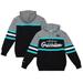 Men's Mitchell & Ness Black Vancouver Grizzlies Head Coach Pullover Hoodie