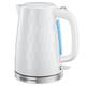 George Russell Hobbs White Honeycomb Kettle - White