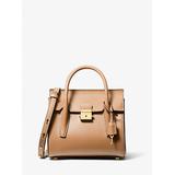 Michael Kors Campbell Mini Leather Satchel Black One Size