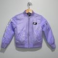 Nike Jackets & Coats | Nike Bomber Jacket Kids Lightweight Purple Agate Size 4 Or Xs | Color: Purple | Size: 4tg