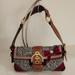 Coach Bags | Coach Soho Tweed Burgundy Coach Bag | Color: Red/Tan | Size: Os