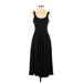 Athleta Casual Dress - A-Line: Black Solid Dresses - New - Women's Size Small