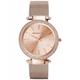 Michael Kors Darci Ladies Watch Rose Gold PVD Mesh Bracelet Gold Dial MK3369