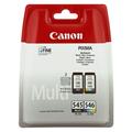 Canon PG-545 CL546 - 8287B005 - 1 x Black,1 x Cyan,1 x Magenta,1 x Yellow - Multipack - Ink Cartridge - For PIXMA iP2850