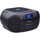 Denver DAB Portable CD Player And Cassette Player/DAB And CD Radio Player/Clock And Dual Alarm/FM Radio/AUX IN/USB/Mains or...