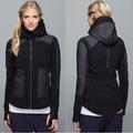 Lululemon Athletica Jackets & Coats | Lululemon- Fleecy Keen Jacket- Size 10- Black | Color: Black | Size: 10