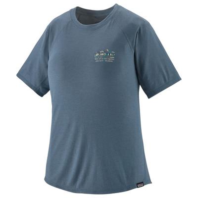 Patagonia - Women's Cap Cool Trail Graphic Shirt - Funktionsshirt Gr M blau
