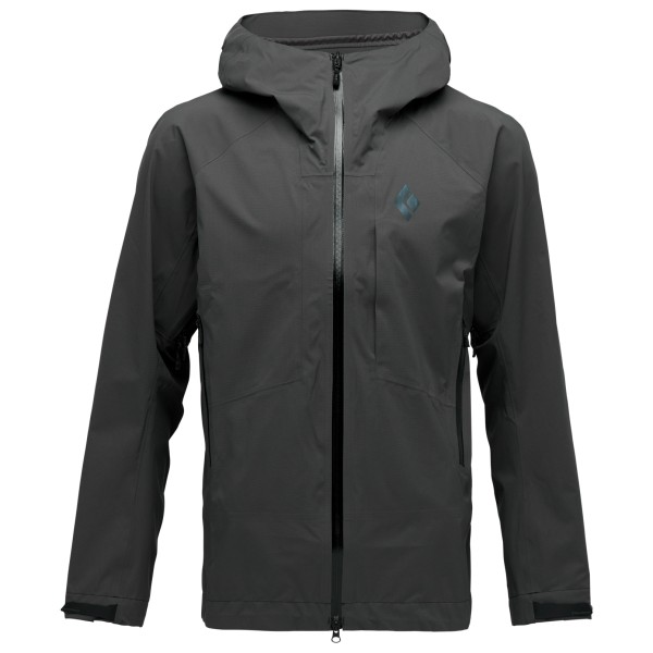 Black Diamond - Highline Stretch Shell - Regenjacke Gr M schwarz/grau