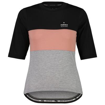 Maloja - Women's WallisM. - Radtrikot Gr L schwarz/grau Image