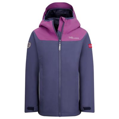 Trollkids - Girls Bergen Jacket - Regenjacke Gr 116 blau Image