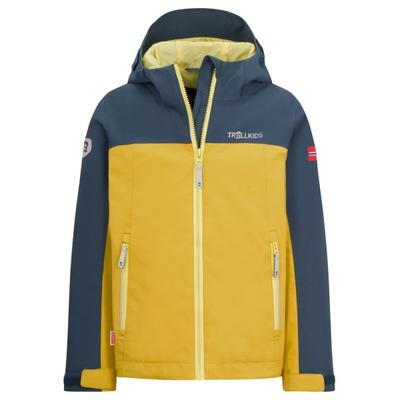 Trollkids - Kid's Telemark Jacket - Regenjacke Gr 104 gelb Image