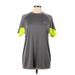 Under Armour Active T-Shirt: Gray Activewear - Women's Size Large