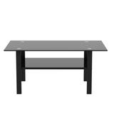 Rectangle Coffee Table, Modern Side Center Tables for Living Room， Living Room Furniture