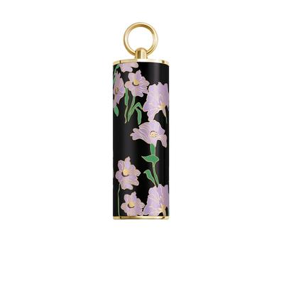 Carolina Herrera Lipstick Cap Make-up Accessoire Purple Flower Schwarz Image