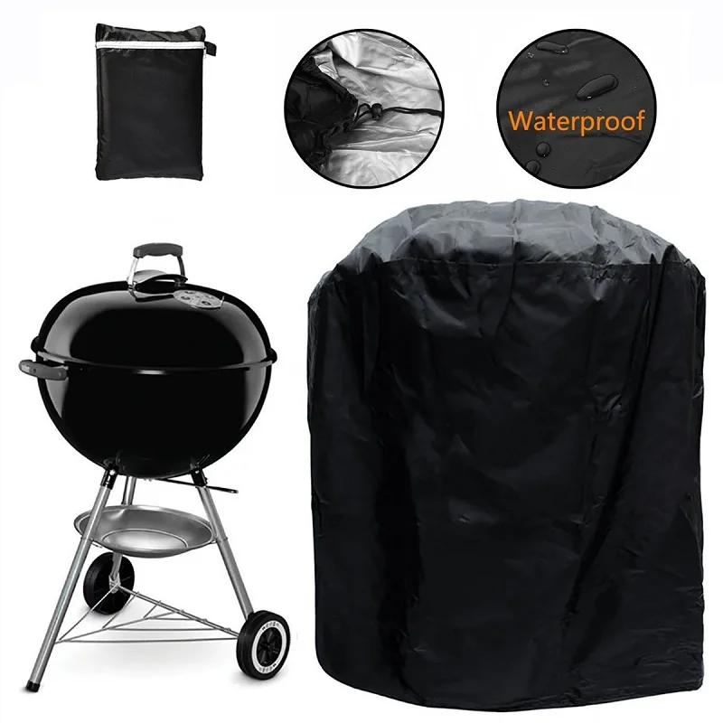 Couverture extérieure extérieure de Barbecue à gaz pour Barbecue couverture de gril de Barbecue étanche cuisson protection poussière noir Weber robuste pluie