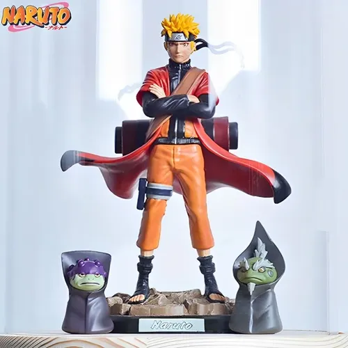 23cm Uzumaki Naruto Naruto Salbei Action Anime Figuren PVC Spielzeug Shipp uden Sammler Figur