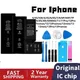 2024 neuer Original akku für iPhone x xr xs max 11 12 13 14 Mini-Ersatz-Lithium-Polymer-Bateria für